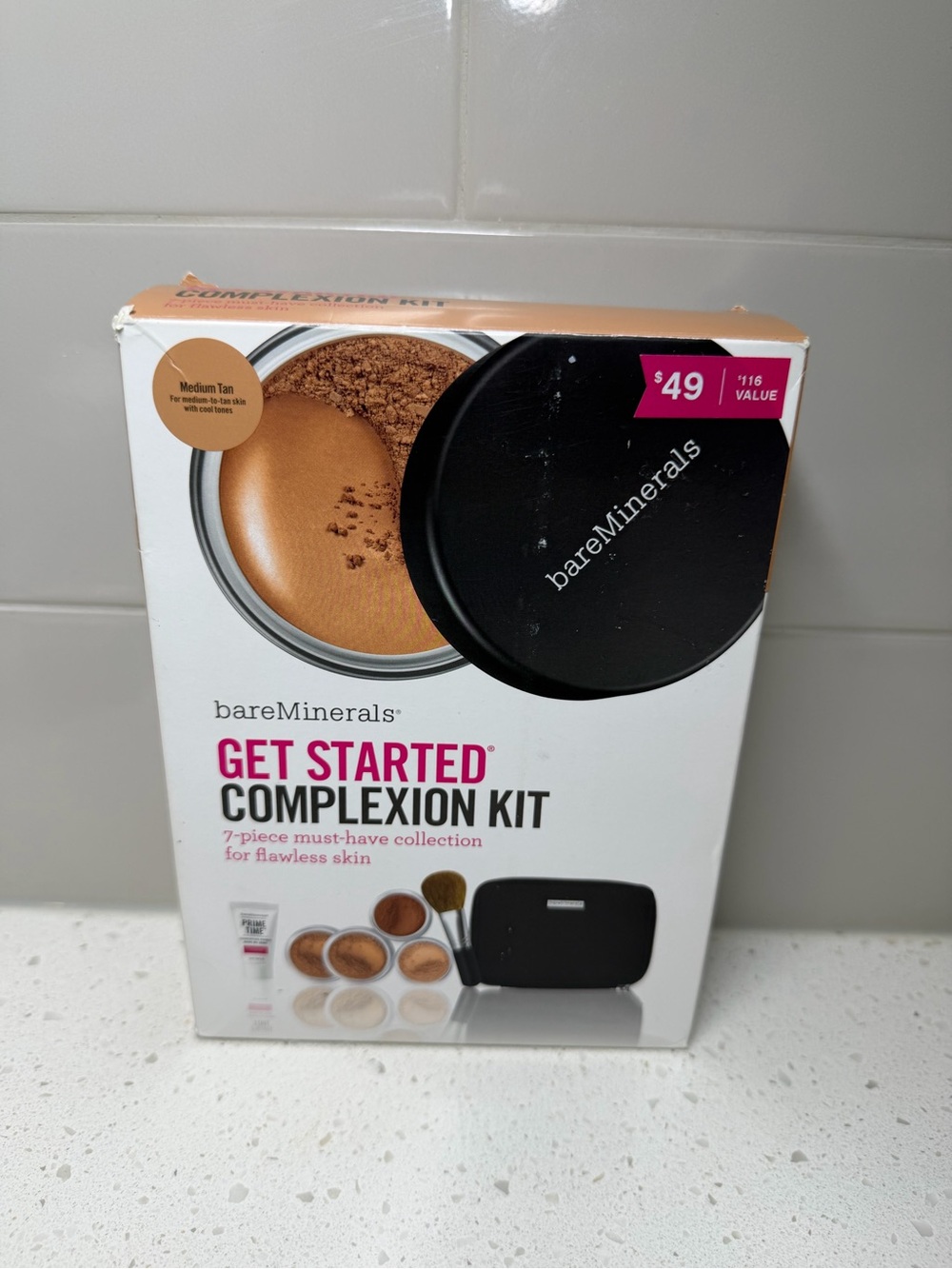 BareMinerals Get Started Complexion Kit, Medium Tan RARE. NEW